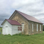 The old Wilmington School in Wabaunsee County, Kansas courtesy National Park Service.