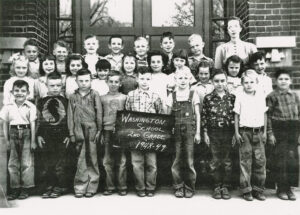 Washington Grade School in Atchison, Kansas about 1948.