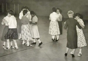 Dancing at the Girls Reform School in Beloit, Kansas.
