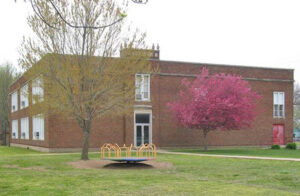 West Grade School in Cherryvale, Kansas.
