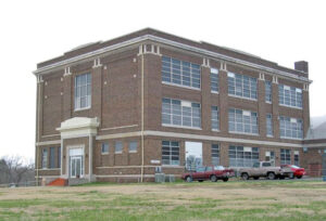 Old McKinley School in Clay Center, Kansas.