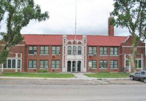 Protection High School in Comanche County, Kansas.