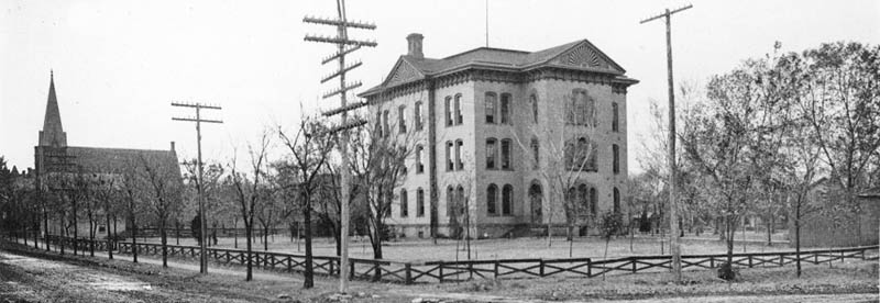 Central School in Fort Scott, Kansas about 1890.