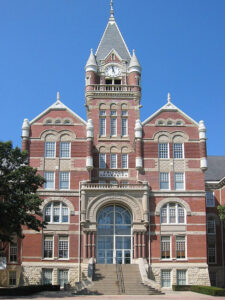 Davis Administration Building at Friends University in Wichita, Kansas, courtesy Wikipedia.
