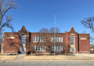Old Washington Grade School in Hays, Kansas.