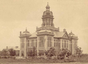 Elk County Courthouse in Howard, Kansas, 1895