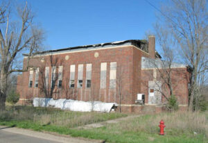 Soldier High School Gymnasium in Jackson County, Kansas.