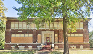 Old Theodore Roosevelt Elementary School in Kansas City, Kansas courtesy Google Maps.
