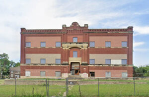 Old Van Buren School in Topeka, Kansas, courtesy Google Maps.