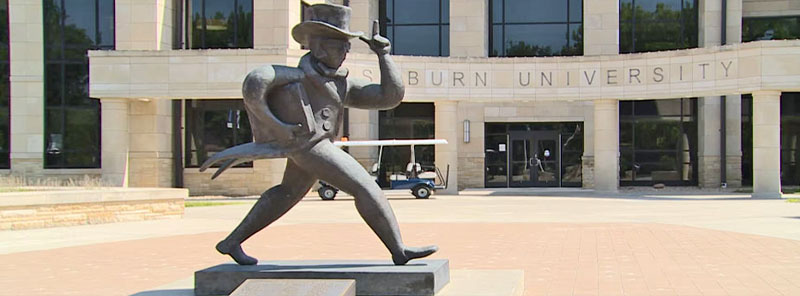 Washburn University in Topeka, Kansas.