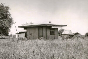 Urbana, Kansas depot, by H. Killam, 1962.