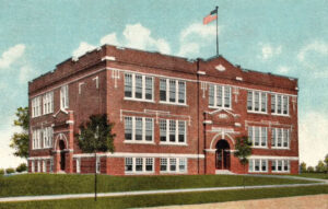 Gardner, Kansas High School in the 1930s.