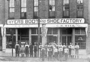 Hyer's Boot Factory in Olathe, Kansas.