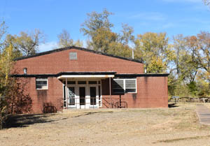 An old school in Rock, Kansas by Kathy Alexander.