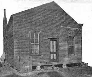 The first Methodist Church built in Winfield, Kansas.