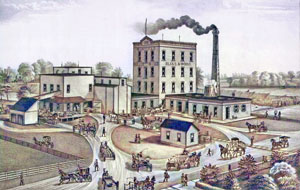 Winfield, Kansas mills by L. H. Everts & Co., 1887.