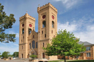 St. John The Baptist Catholic Church in Beloit, Kansas.