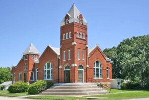 United Methodist Church in Burr Oak, Kansas.
