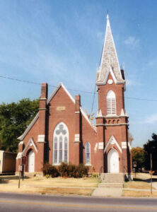 First Congregational Church in Fort Scott, Kansas.