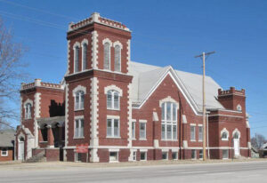 First Congregational Church in Independence, Kansas.