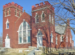 St. Luke African Methodist Episcopal Church in Lawrence, Kansas.