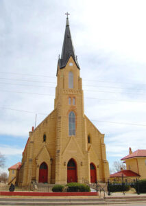 St. Josephs Church in Liebenthal, Kansas by Kathy Alexander.