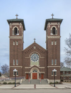 Seven Dolors Catholic Church in Manhattan, Kansas.