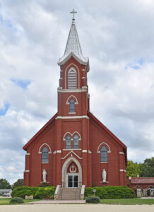 St. John Nepomucene Catholic Church in Pilsen, Kansas by Kathy Alexander.