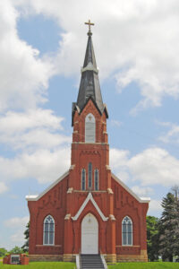 St. Mary's Catholic Church in Purcell, Kansas by Kathy Alexander.