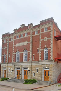 Brown Grand Theatre in Concordia, Kansas by Kathy Alexander.
