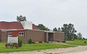 Navarre, Kansas Community Center by Kathy Alexander.
