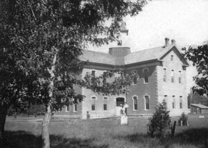 East Side School, McPherson, Kansas, 1880s.