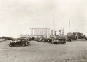 Globe Oil & Refining Company in McPherson, Kansas.