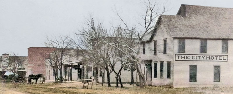 Perth, Kansas, about 1915.