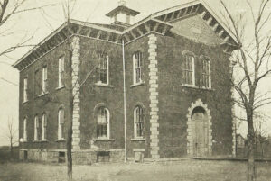 Public School in St. Paul, Kansas, 1872.
