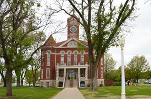 Harper County Courthouse in Anthony, Kansas by Kathy Alexander.