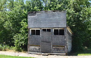 An old business building in Corbin, Kansas by Kathy Alexander.