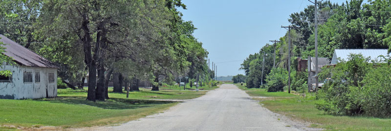 Corbin, Kansas Main Street by Kathy Alexander.