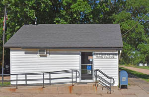 Milton, Kansas Post Office by Kathy Alexander.