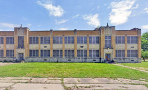 East Topeka Junior High School, courtesy of Google Maps.