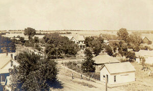 Vintage Idana, Kansas View.