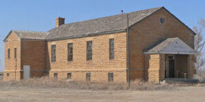 Menno Community Hall, Hamilton County, Kansas, courtesy Wikipedia.