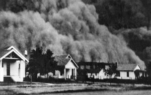 Dust Bowl in Southwest Kansas by Frank Durnell Conard, 1935.