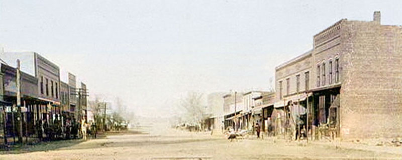 Syracuse, Kansas in 1910.