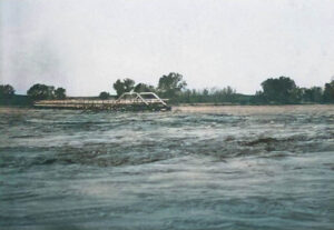 Arkansas River near Syracuse, Kansas.