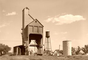 Coaling Station in Syracuse, Kansas.