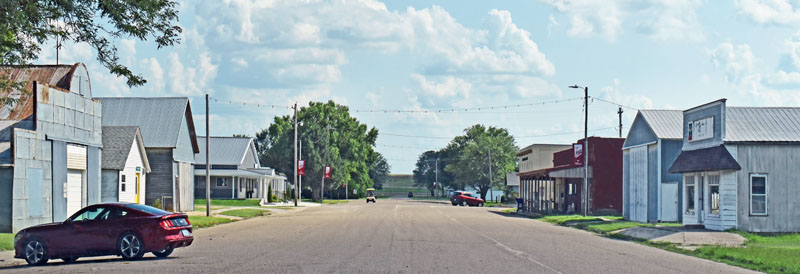 Albert, Kansas Main Street by Kathy Alexander.