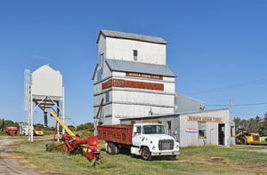 Beaver Grain Corp. in Beaver, Kansas by Kathy Alexander.