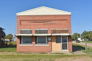 Business building in Beaver, Kansas by Kathy Alexander.