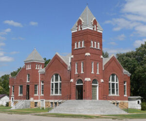 Methodist Church in Burr Oak, Kansas, courtesy Wikipedia.